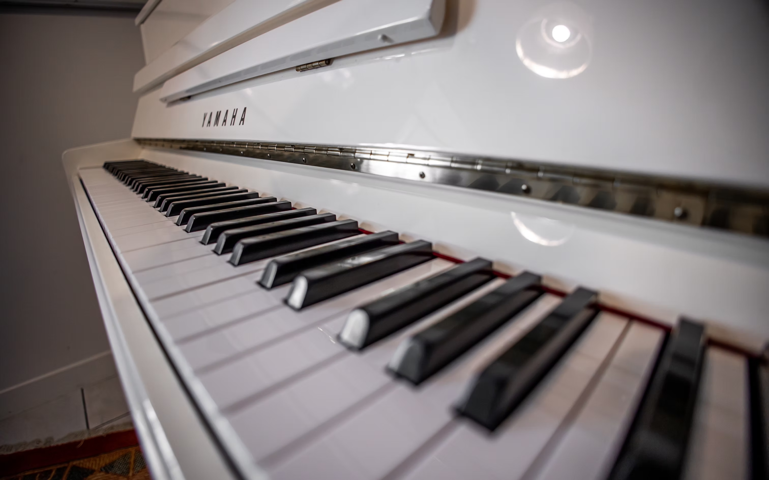 Piano Yamaha de l'École de Clavier
